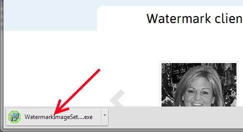 Run the TSR Watermark setup program