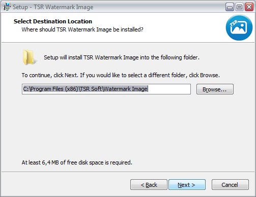 TSR Watermark Installer step 2